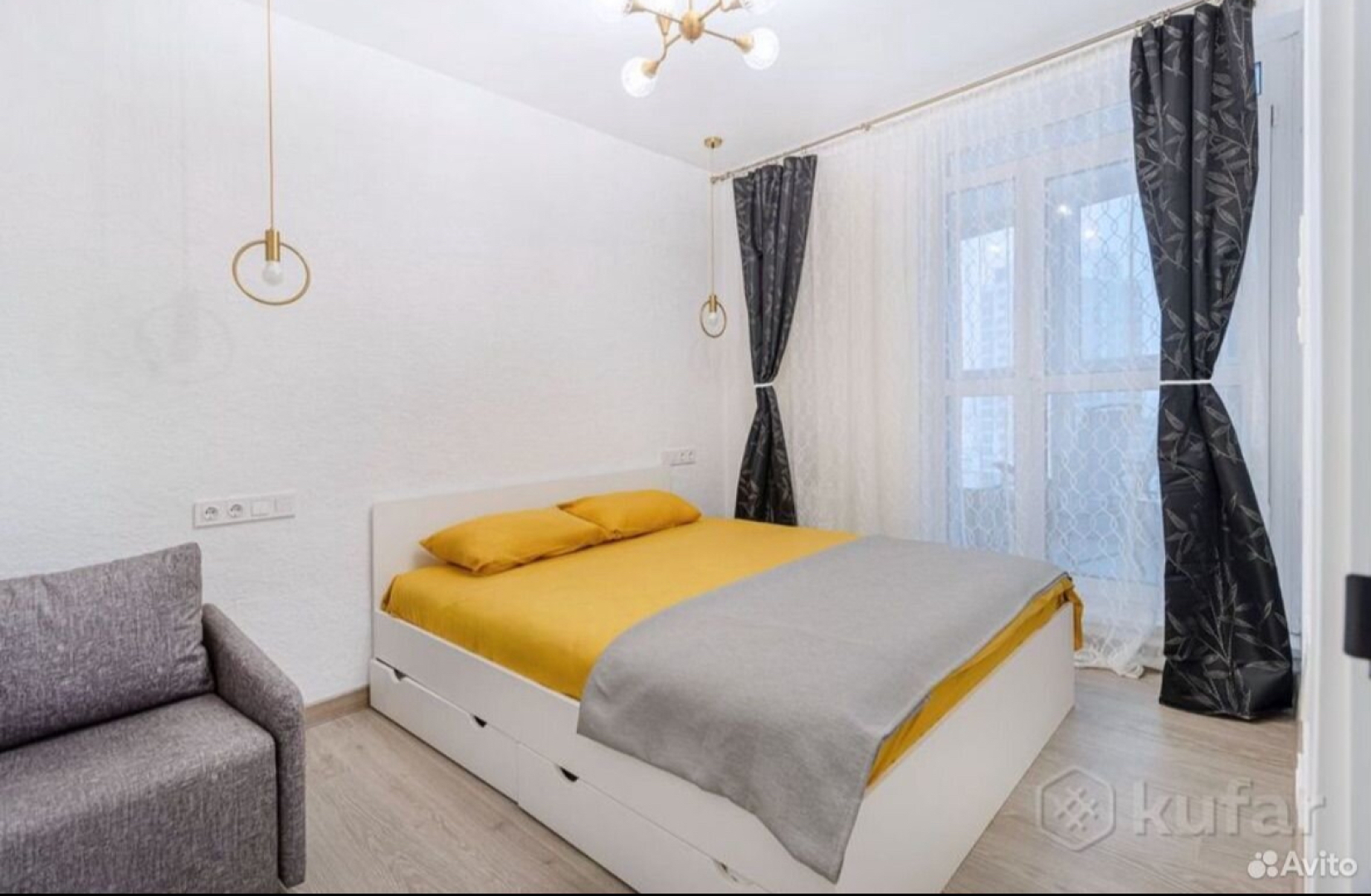 Апартаменты Двухкомнатные в Новом Районе в Центре Города