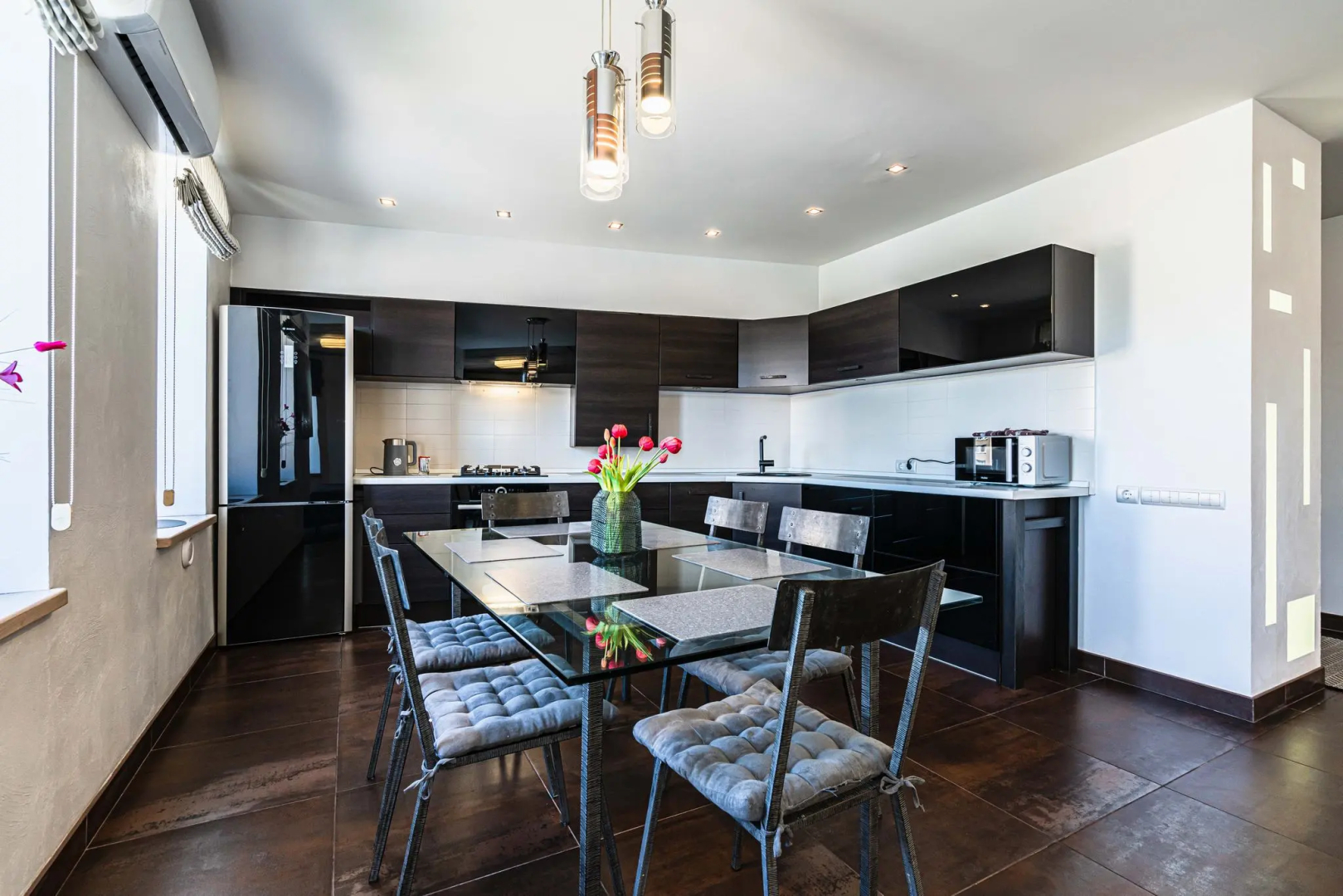 Апартаменты Crown39 - Gaidara 155 - 2к №76: 96 м2, 6 этаж из 8