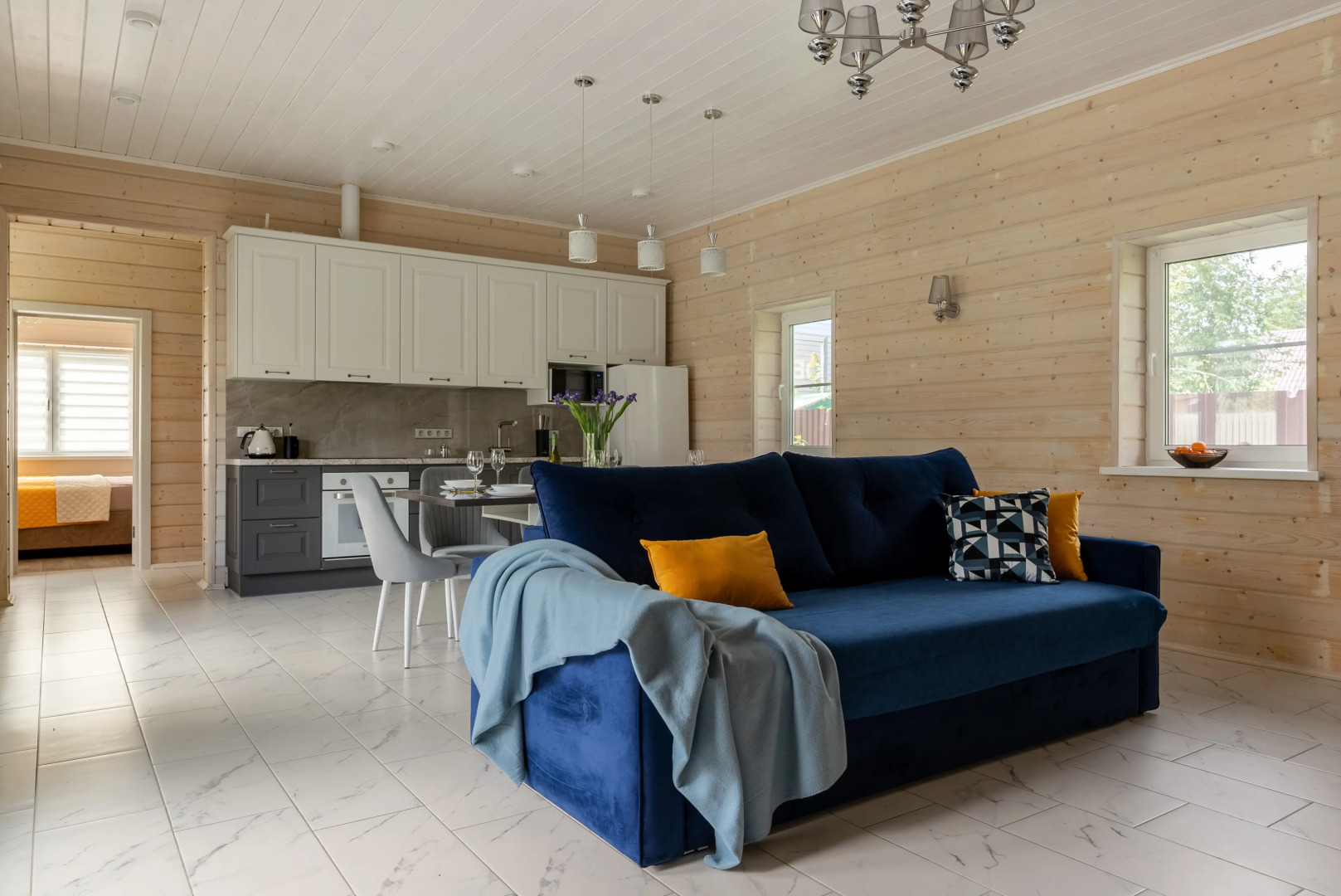 Частный дом Коттедж у озера на Речной