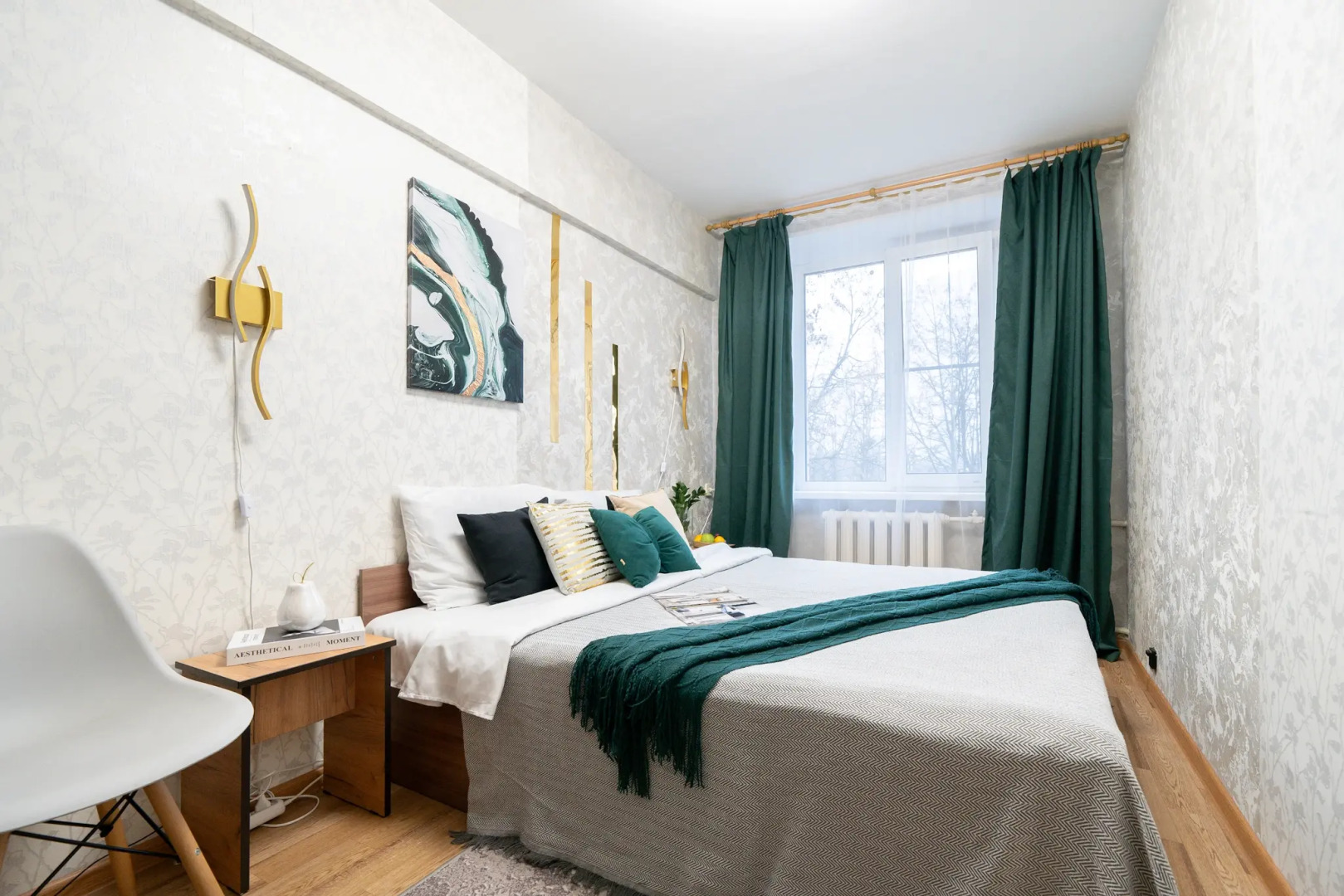 Квартира Двухкомнатная Natali Apart на метро Каховка