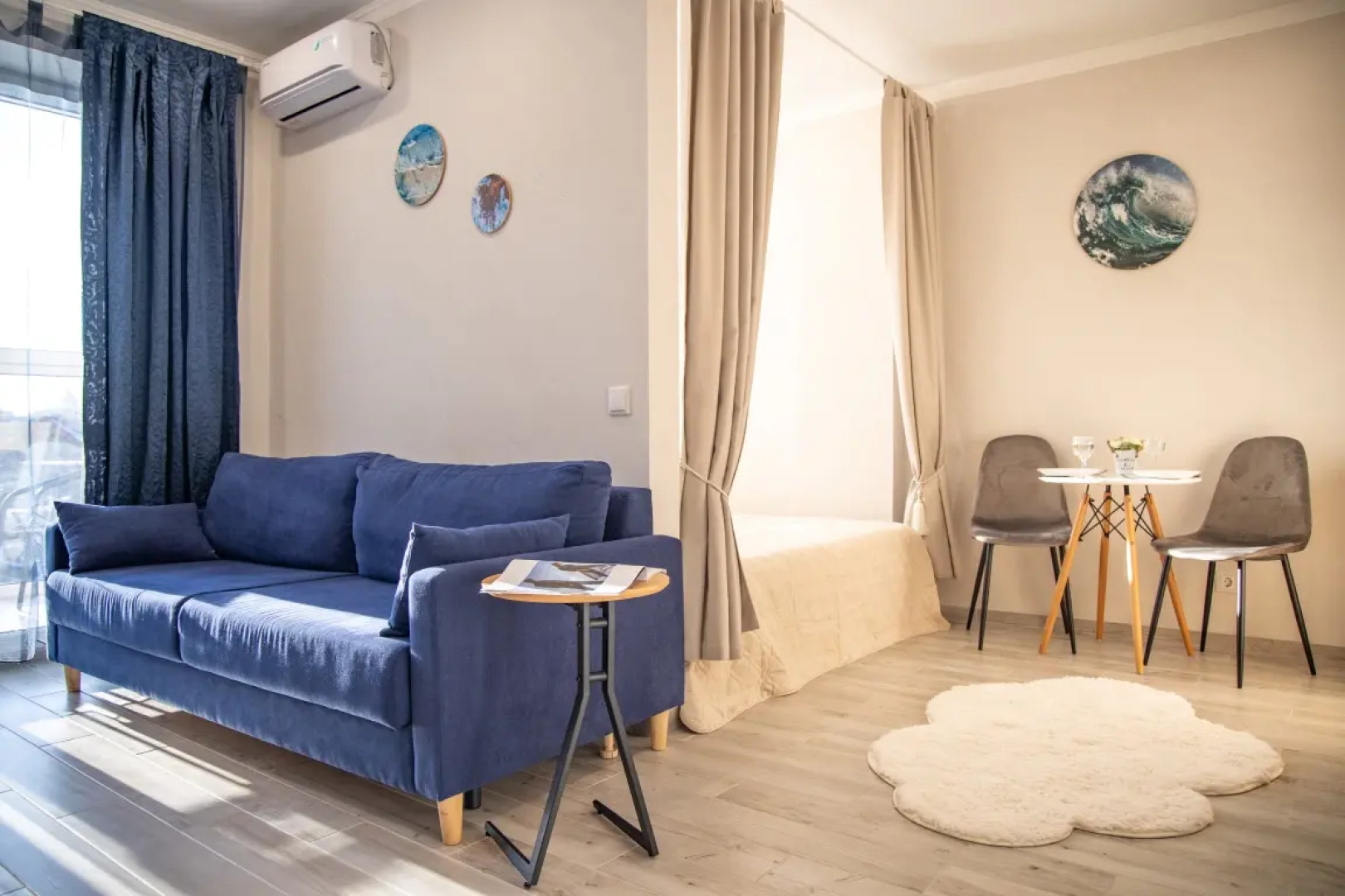 Апартаменты  LovelyHome39 на берегу моря в Пионерском студия 1