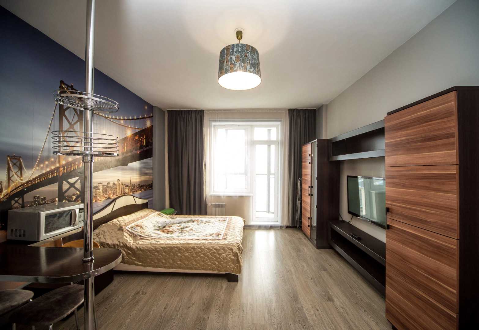 Квартира на 22 этаже с видом на город