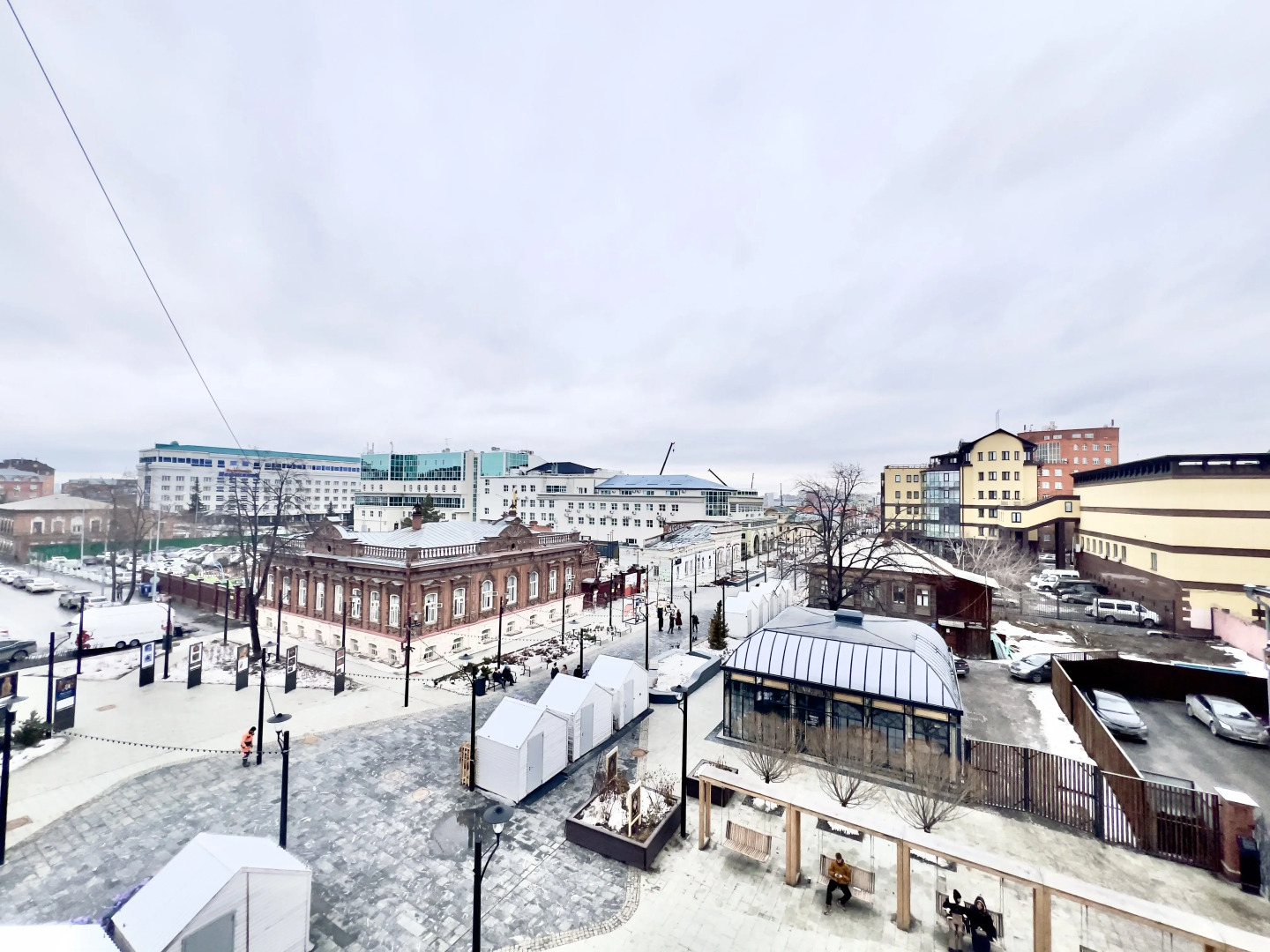 Апартаменты ВыДома на Тюменском Арбате с видом на Бульвар Дзержинско