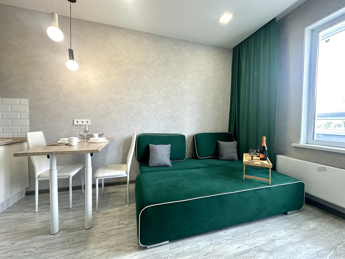 Апартаменты Студия с видом на канал Москвы реки