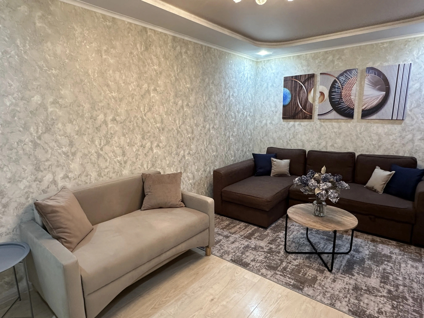 Квартира с видом на город и достопримечательности