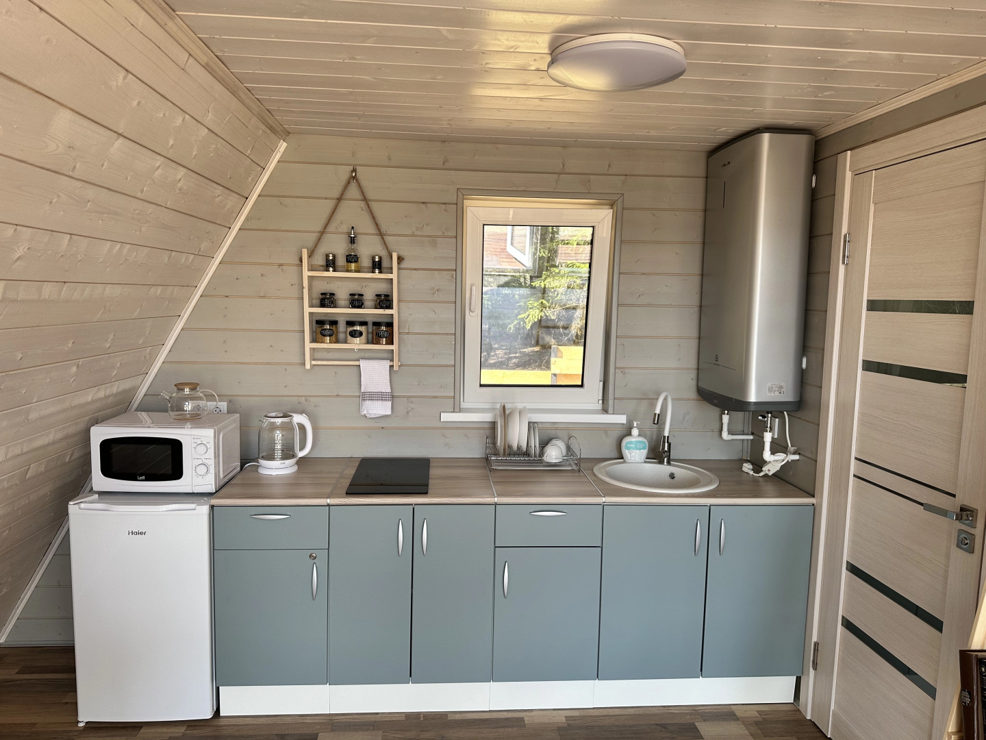 Глэмпинг Домики A-frame С Чаном или Купелью-Фурако