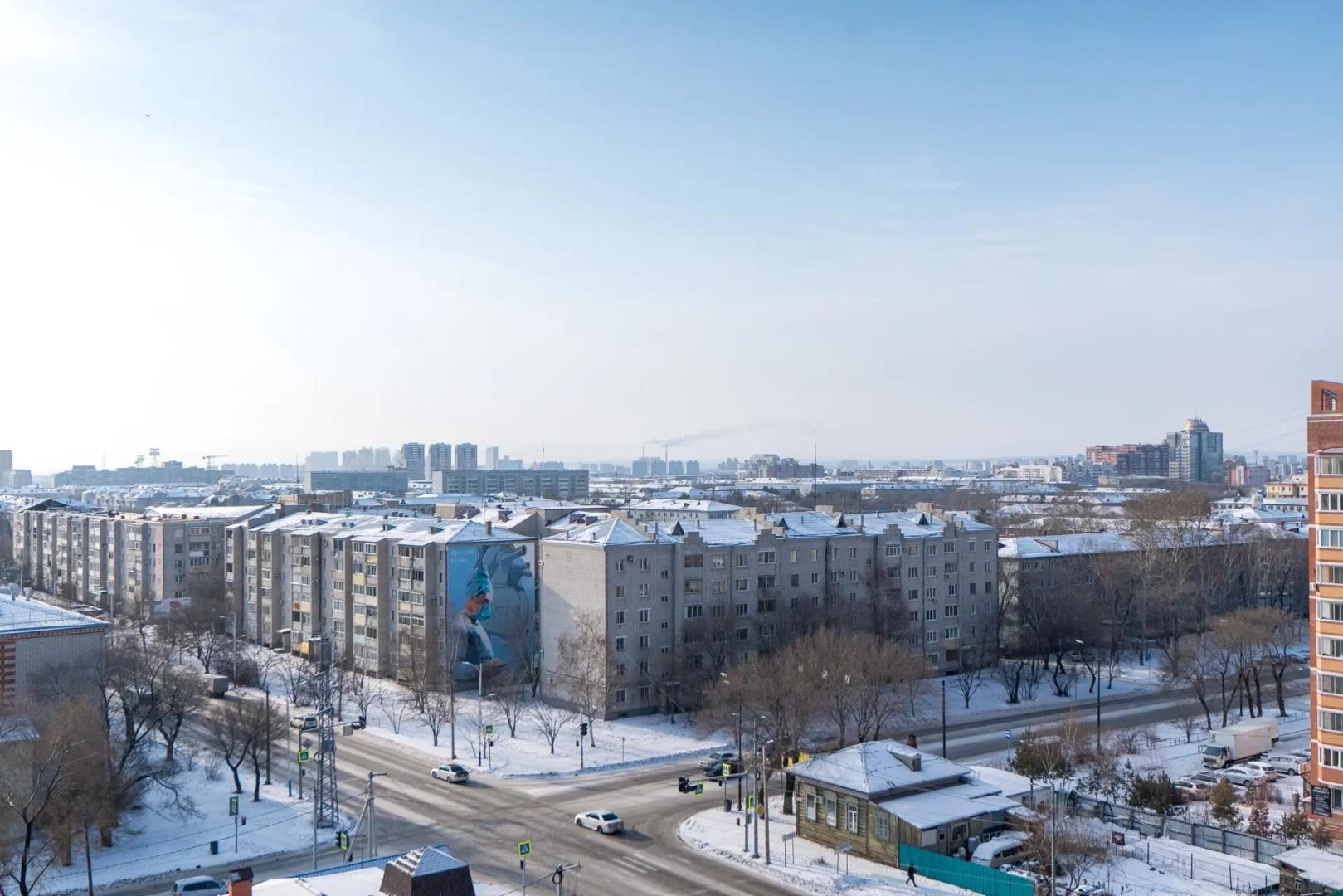 Квартира с панорамным видом на город
