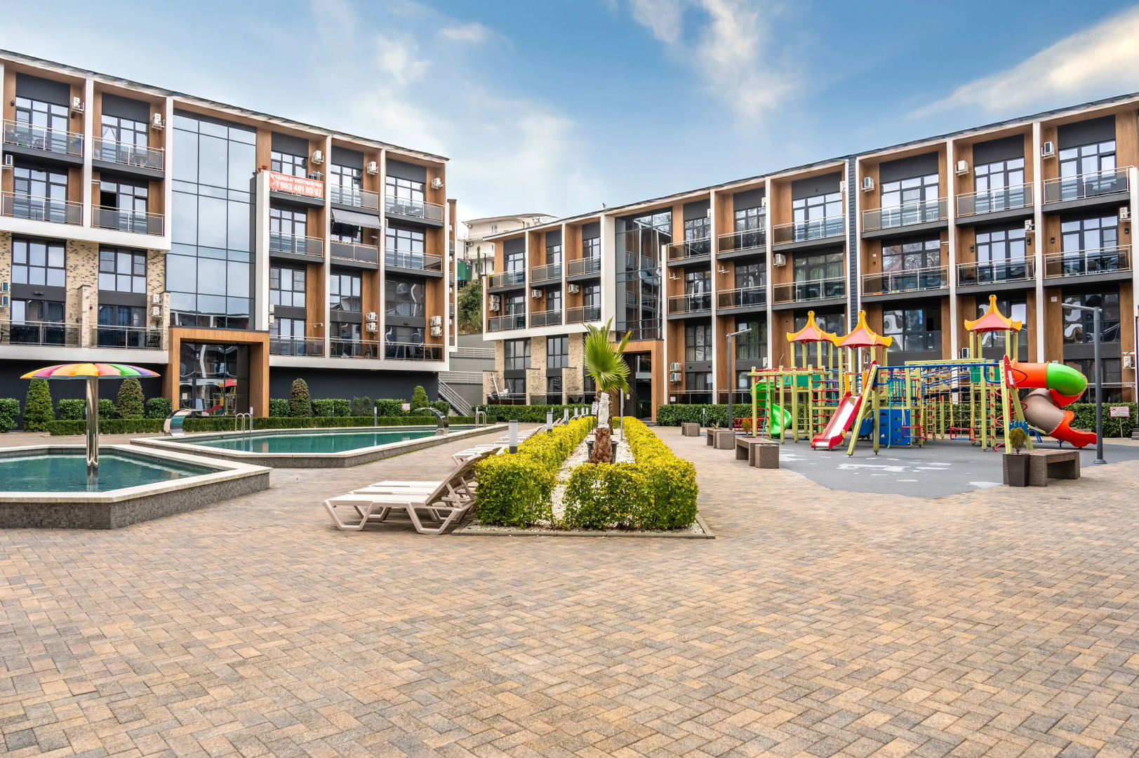 Квартира Студия С Бассейном Жк Морской Квартал д24