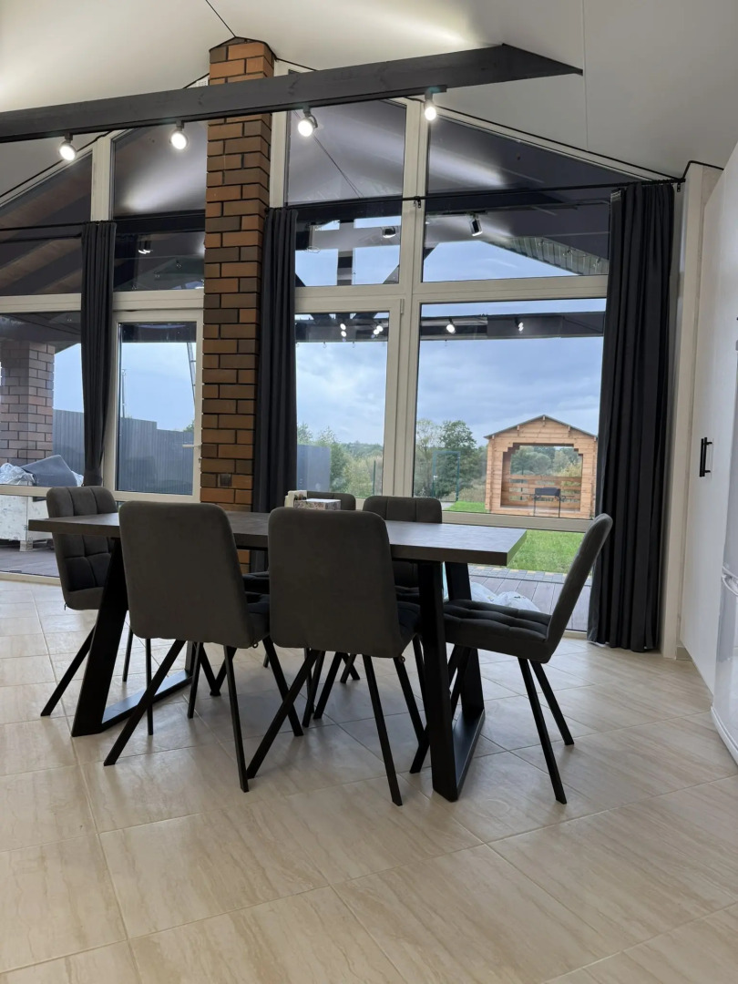 Частный дом На берегу реки с банным чаном