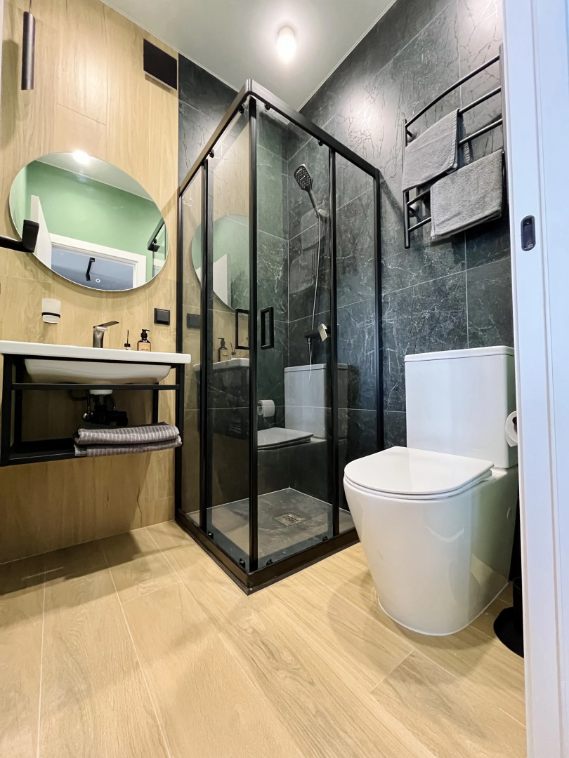 Квартира Студия Nordlys с террасой и мангалом