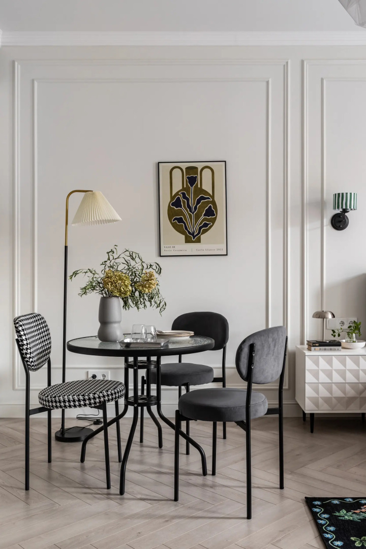 Квартира во французском стиле с паркингом в ЖК бизнес-класса