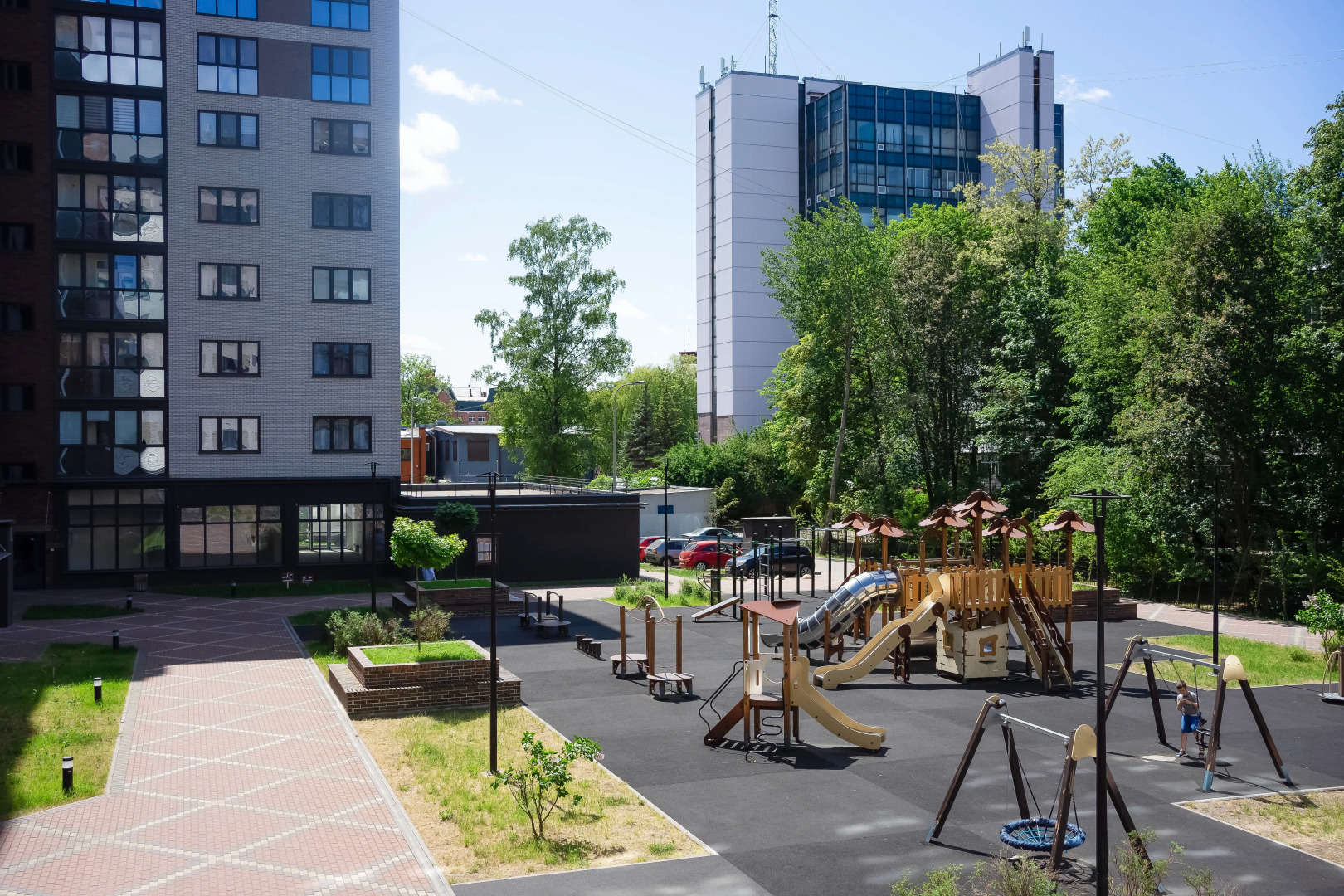 Апартаменты Pavlov Тёмно-синяя