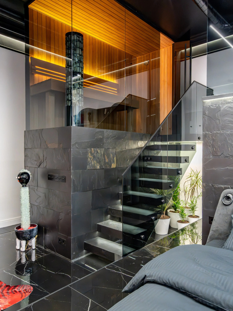 Апартаменты на Невском проспекте hth24 Apartments, авторский дизайн, сауна, камин