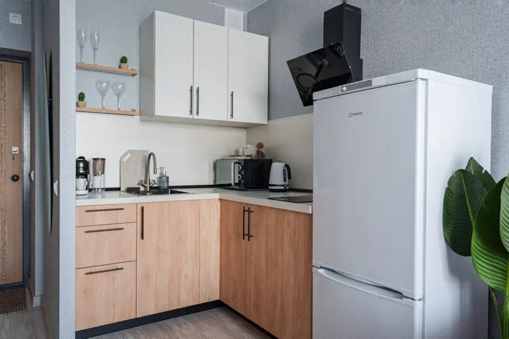 Квартира формата евродвушки с дизайнерским ремонтом