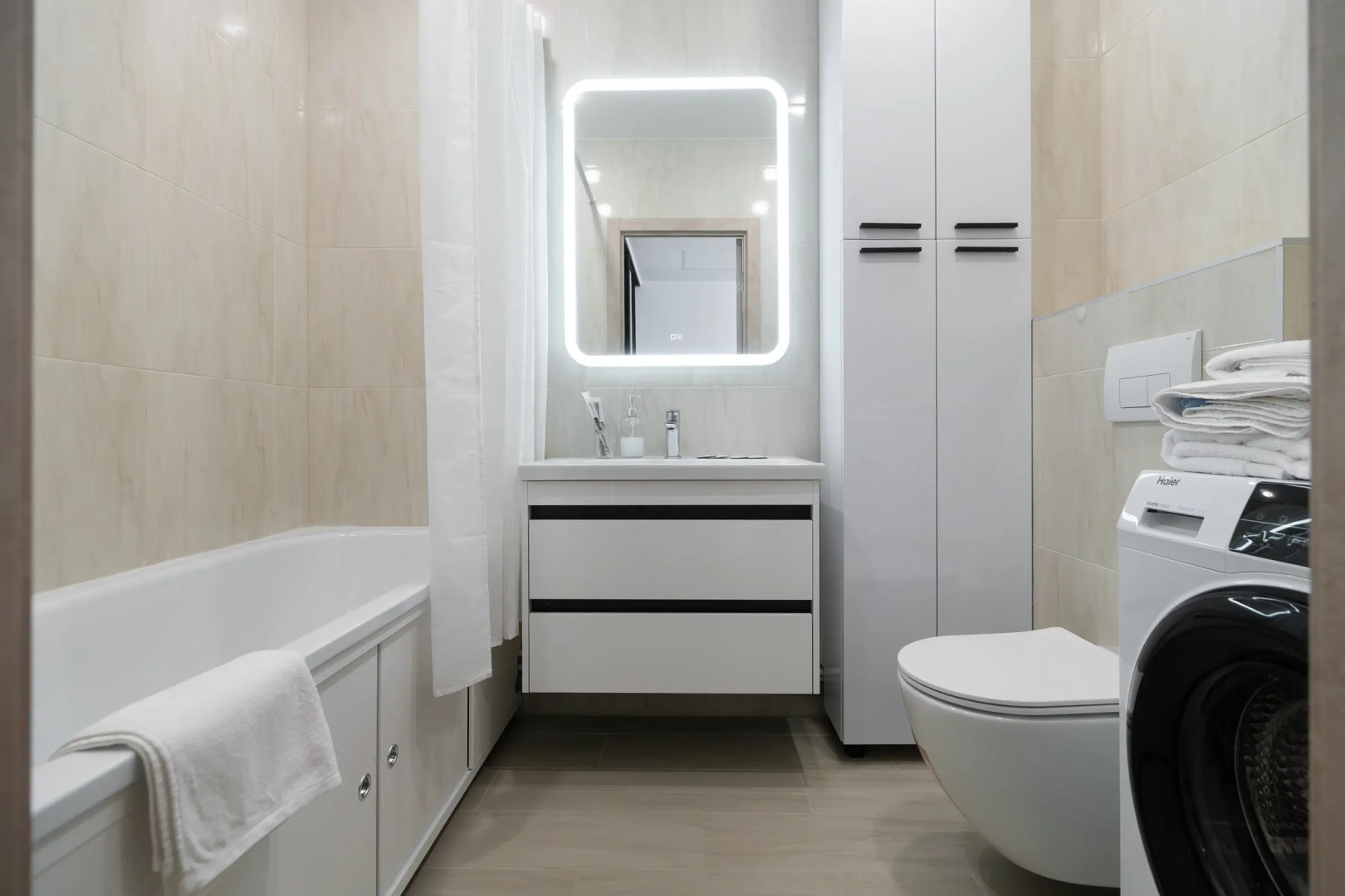 Квартира Лофт на 17 Этаже с Видом на Набережную в Жк Аквамарин 2