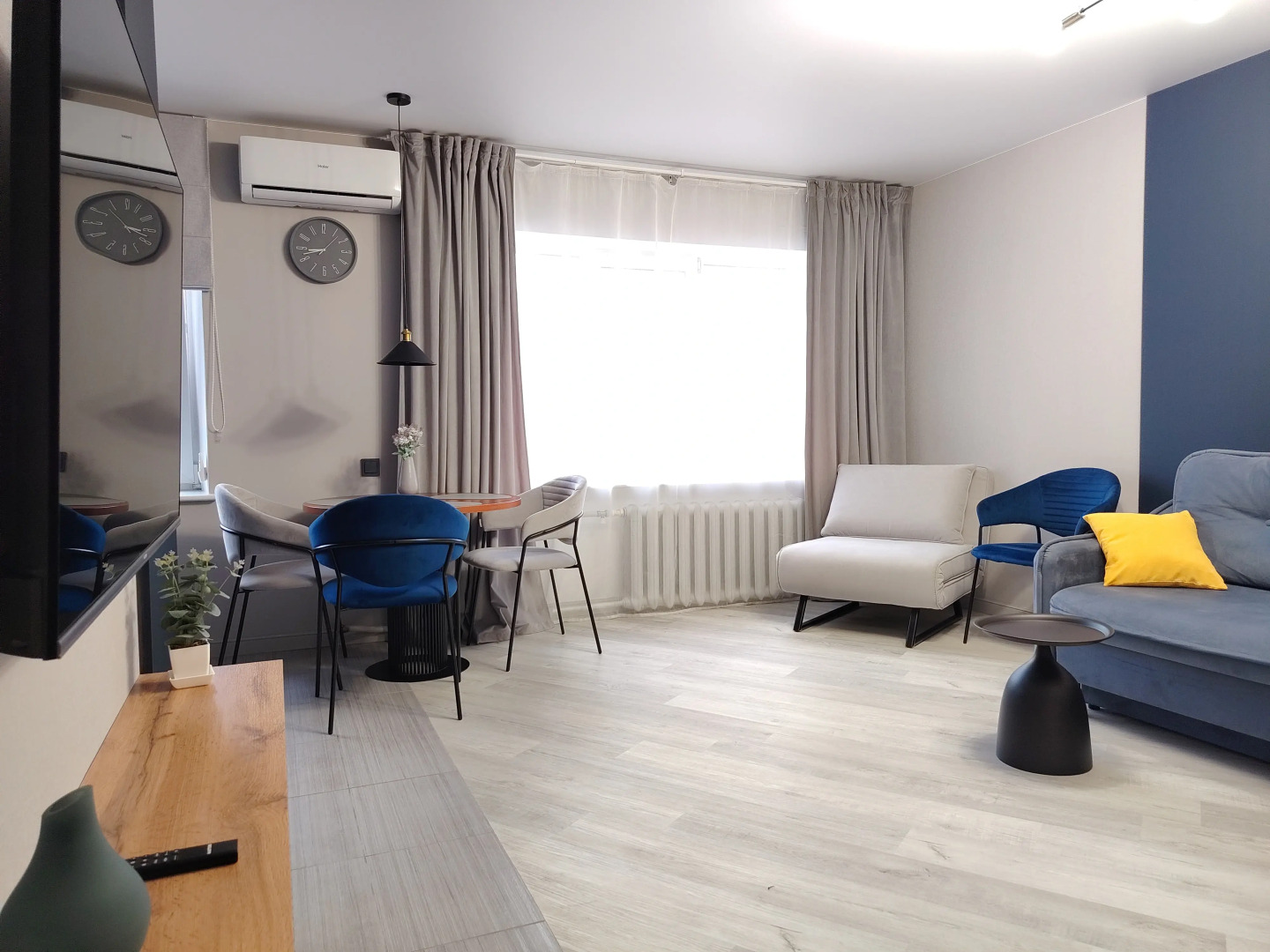 Квартира Синий акцент