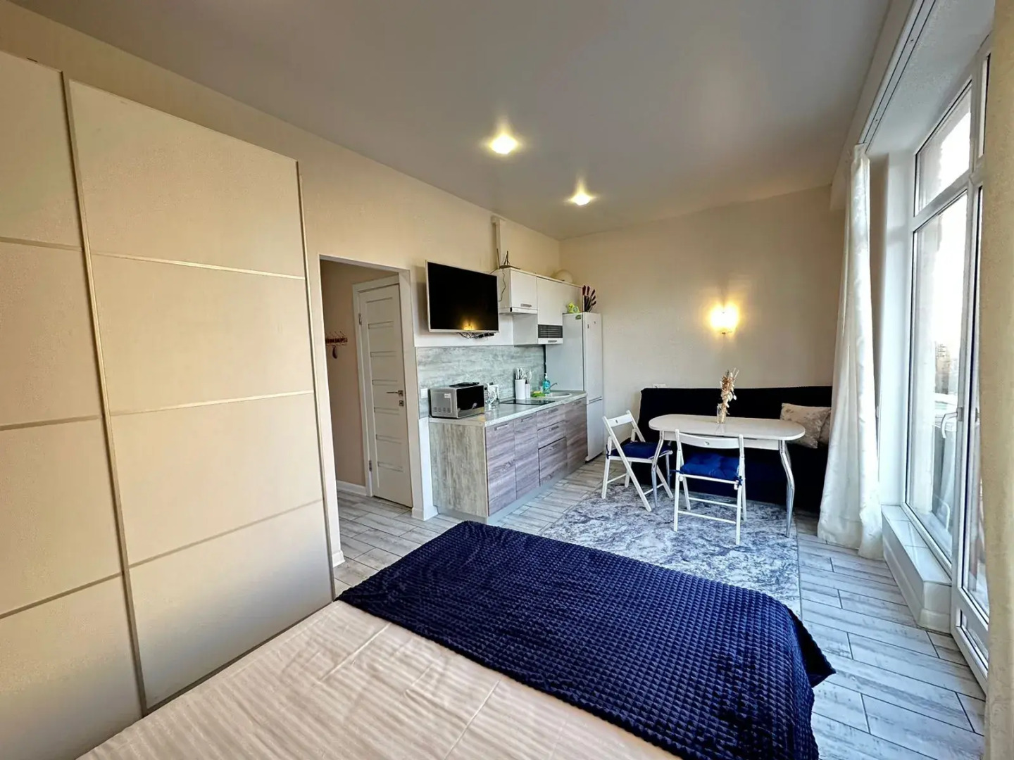 Море квартир с видом на парк Южные культуры