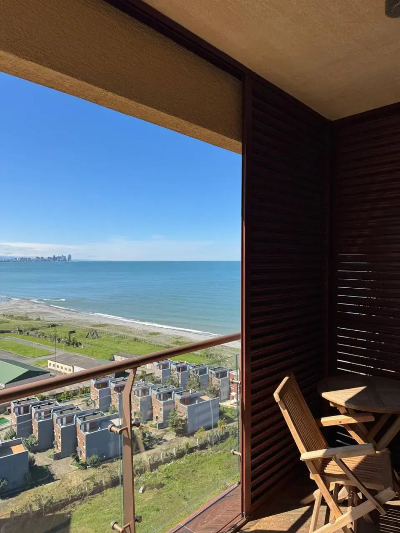 Апартаменты с террасой с видом на море