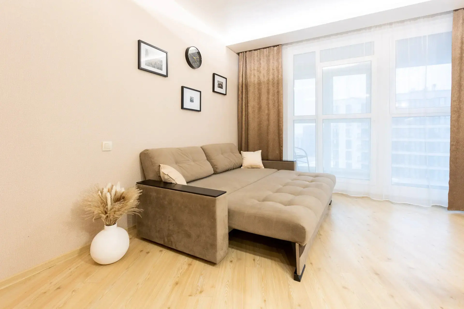 Апартаменты Уютная студия в ЖК "Минск Мир" (дом "Ницца")