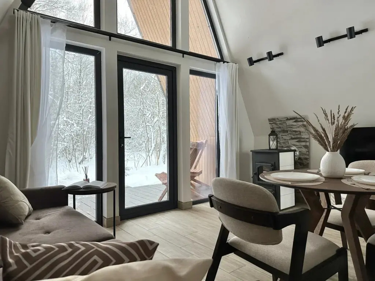 Частный Дом Афрейм с видом на лес №3