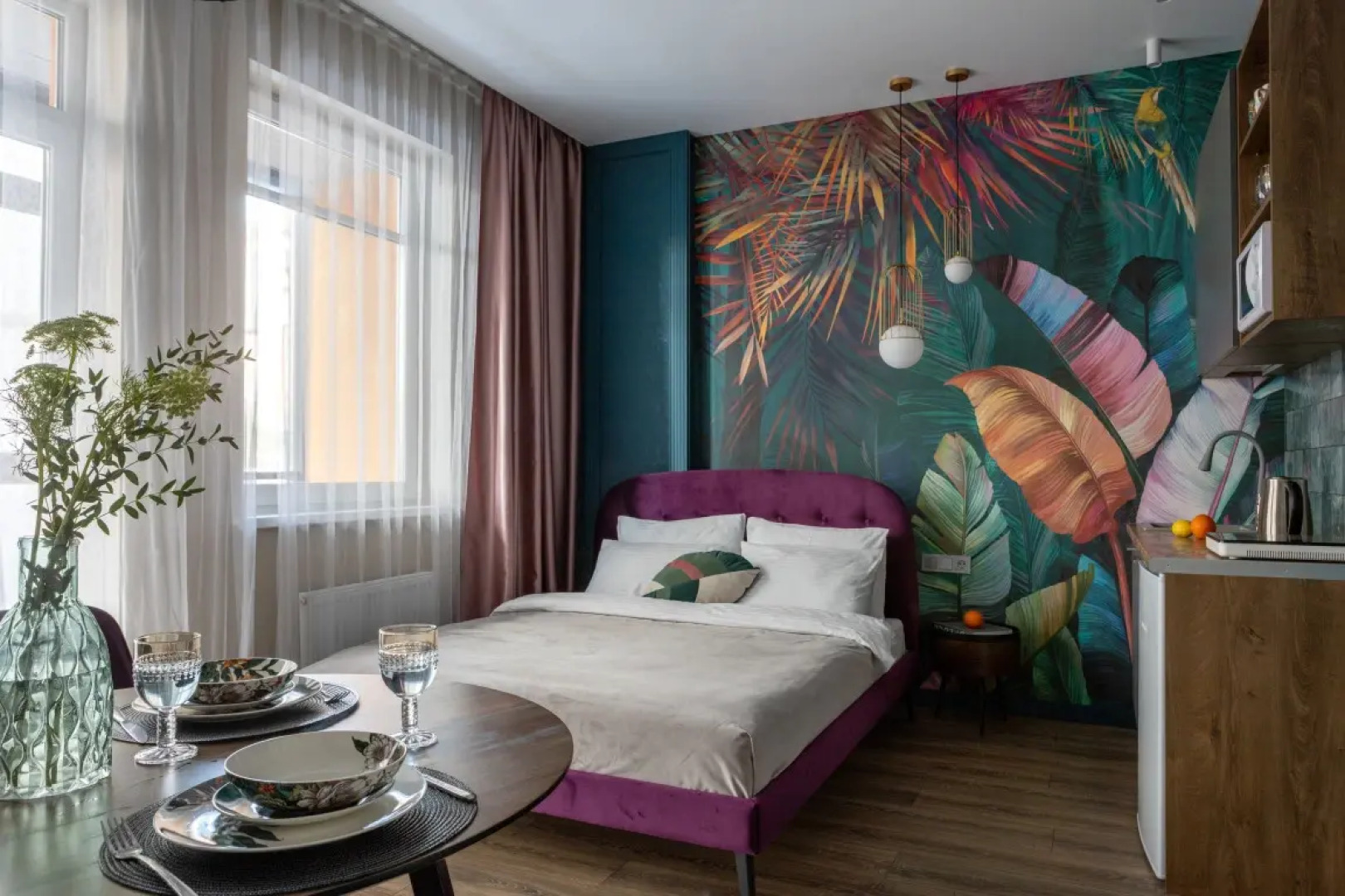 Апартаменты Времена года в Центре города Лето