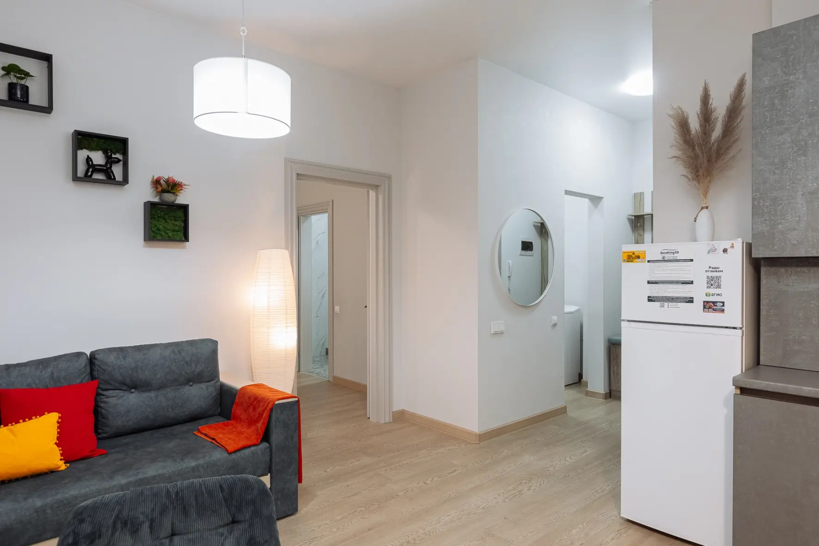 Квартира Букинг39 на набережной реки Преголь