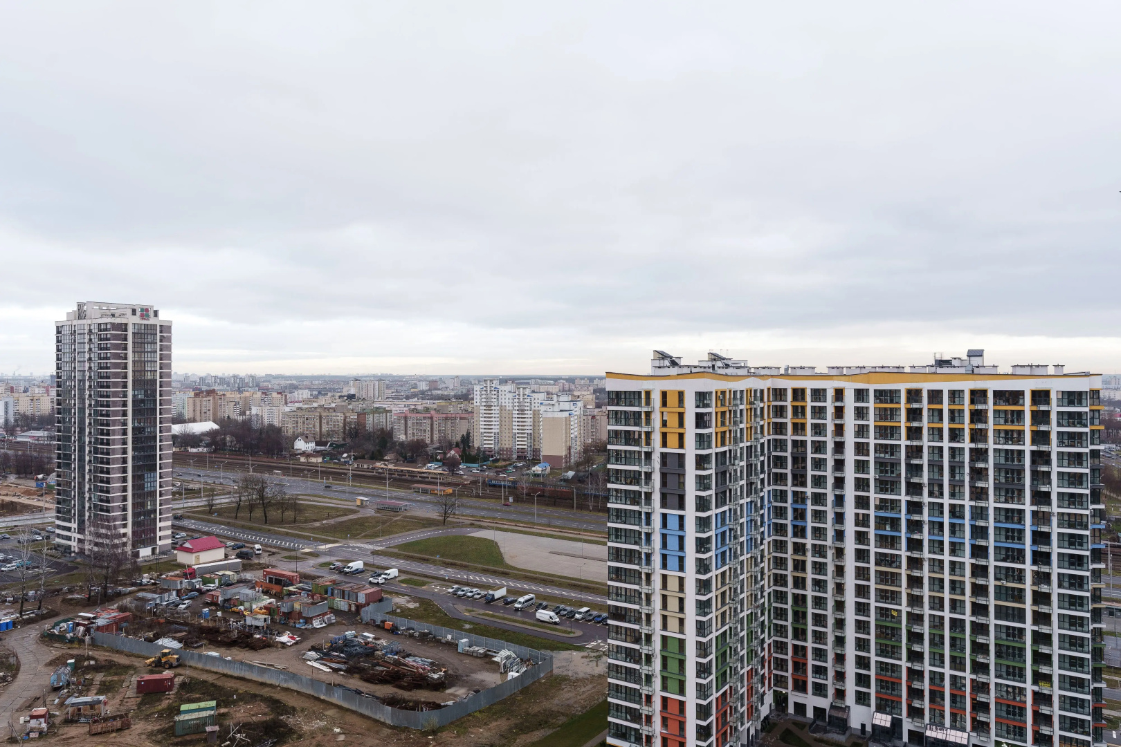Апартаменты с Видом на Город в Районе Минск Мир