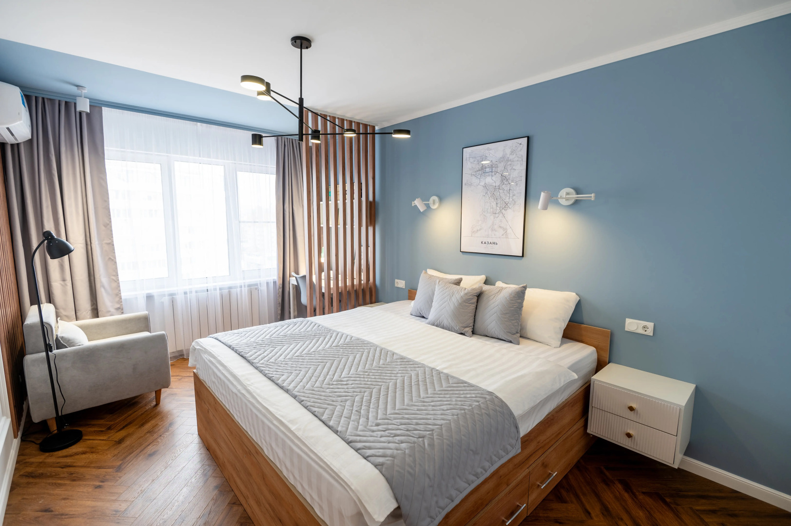 Апартаменты Стильные 2-к у Метро