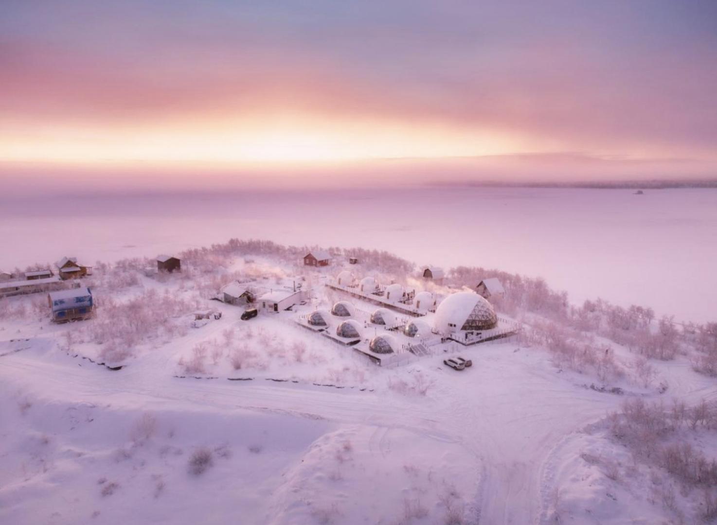 Отель Эко-отель Aurora village