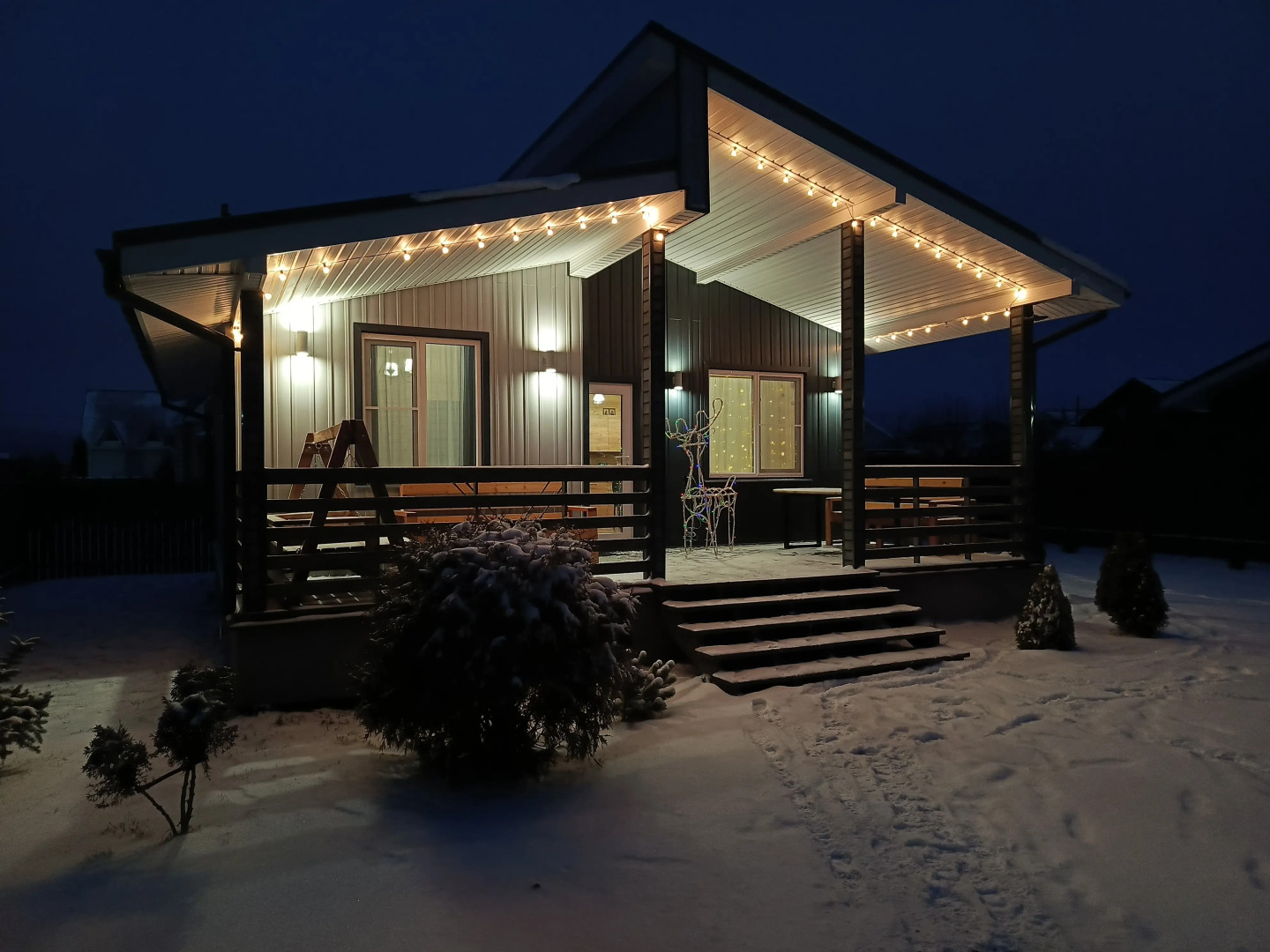 Частный дом Флотский домик с чаном