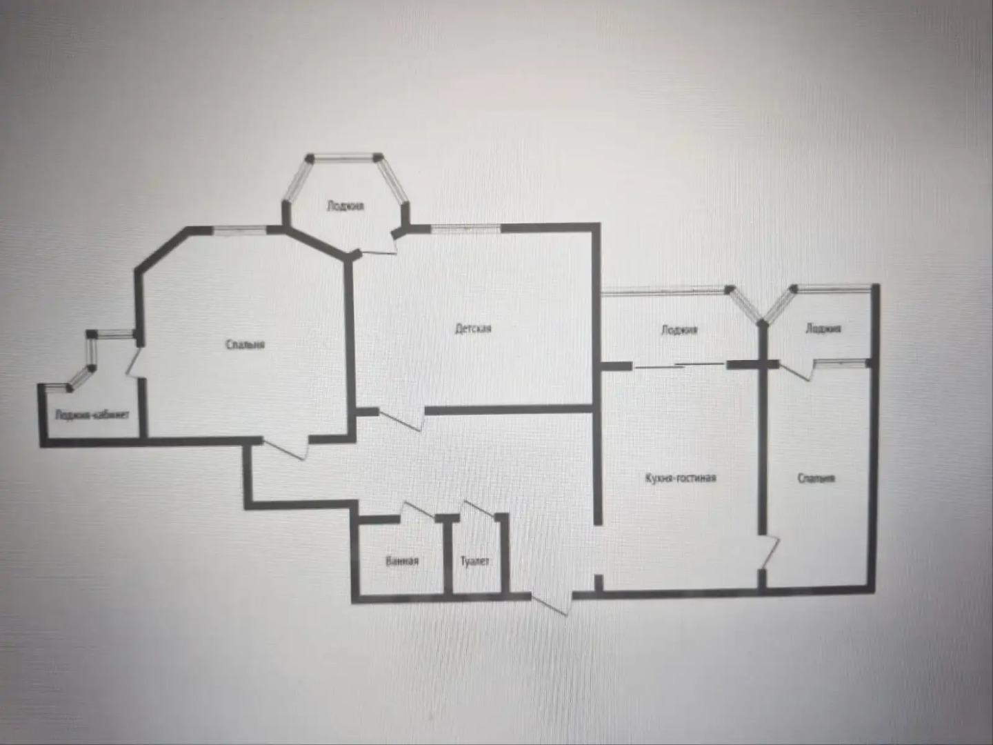 Квартира Просторная на Партизанском проспекте 52