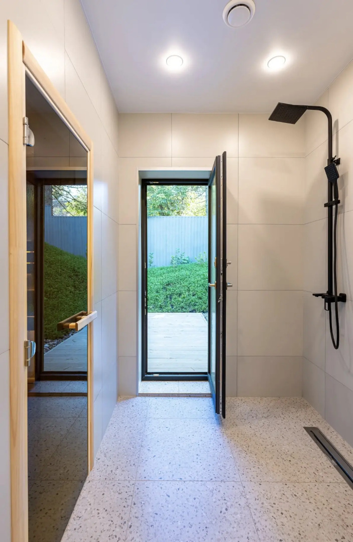 Гостевой дом Дом с сауной  у озера 70м