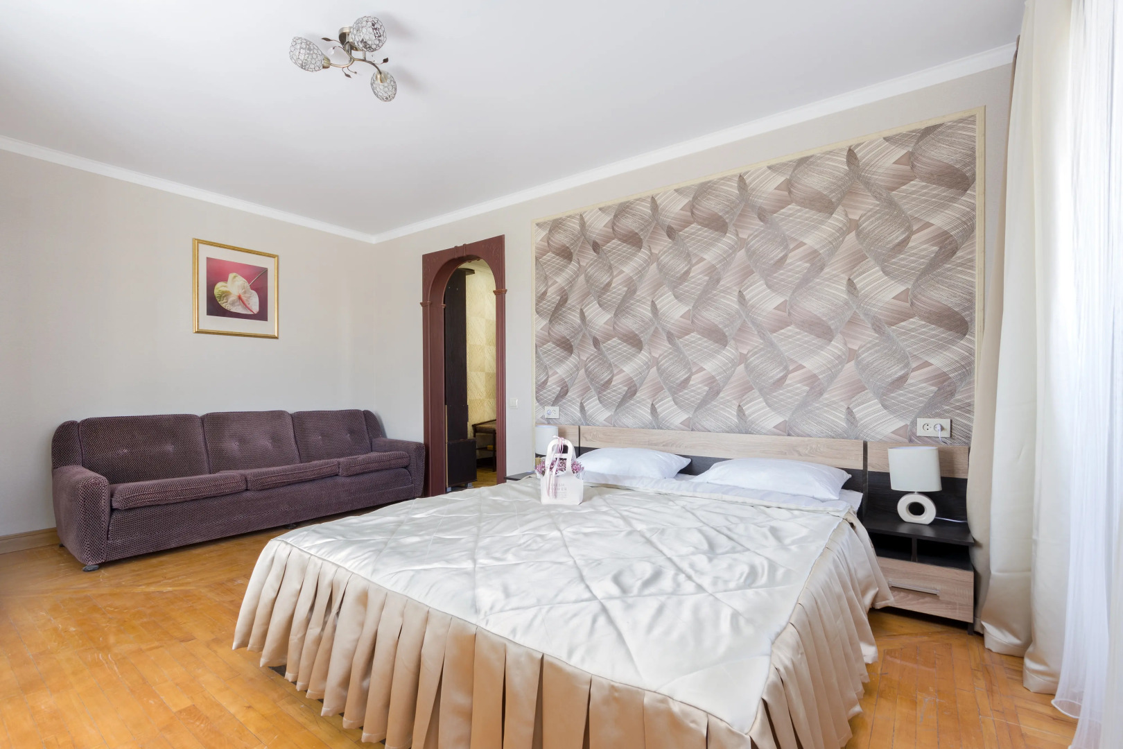 Апартаменты Уютная квартира с видом на горы