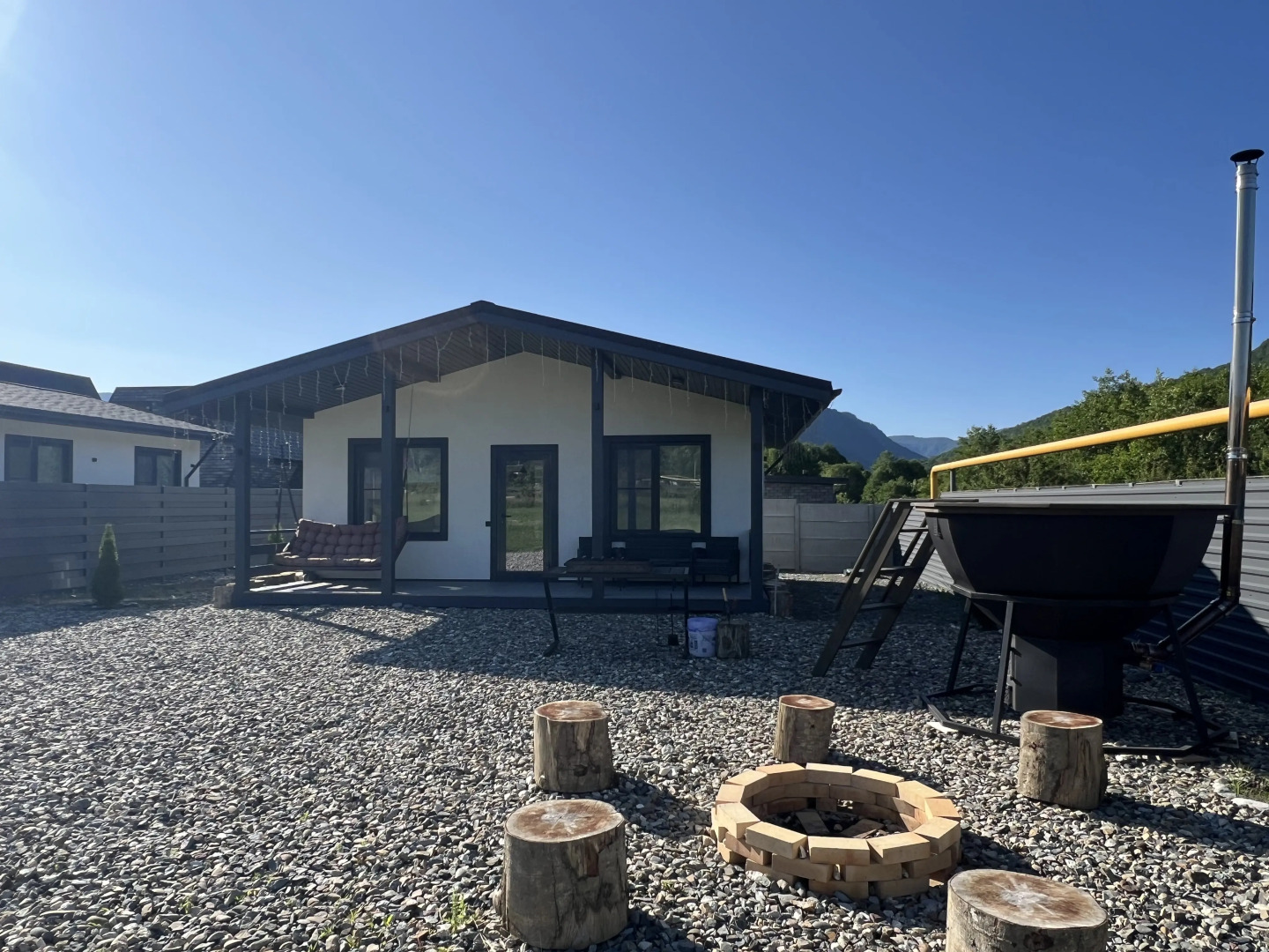 Частный Дом с Банным Чаном Хамышки