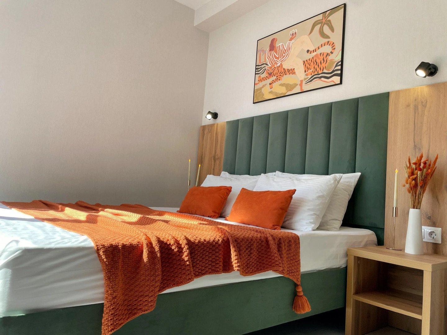 Апартаменты с Балконом 3 Минуты до Пляжа