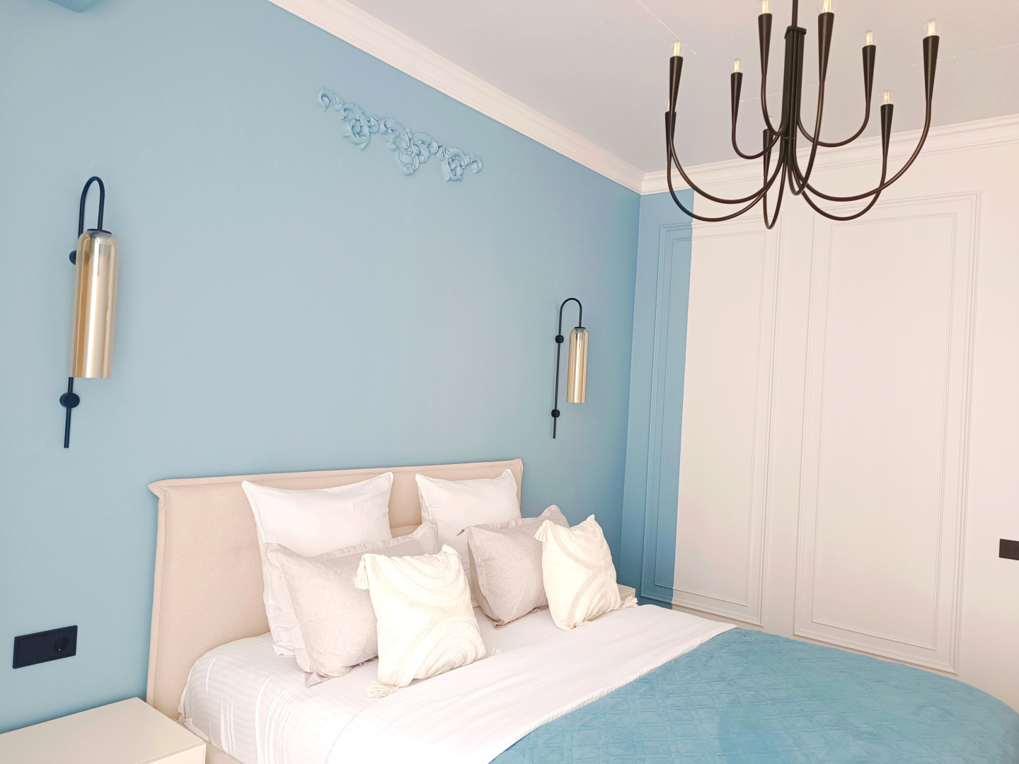 Квартира Новая с видом на горы и балконом