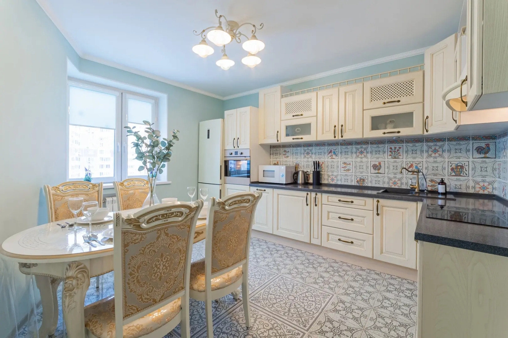 Апартаменты двухкомнатные рядом с Крокус Сити