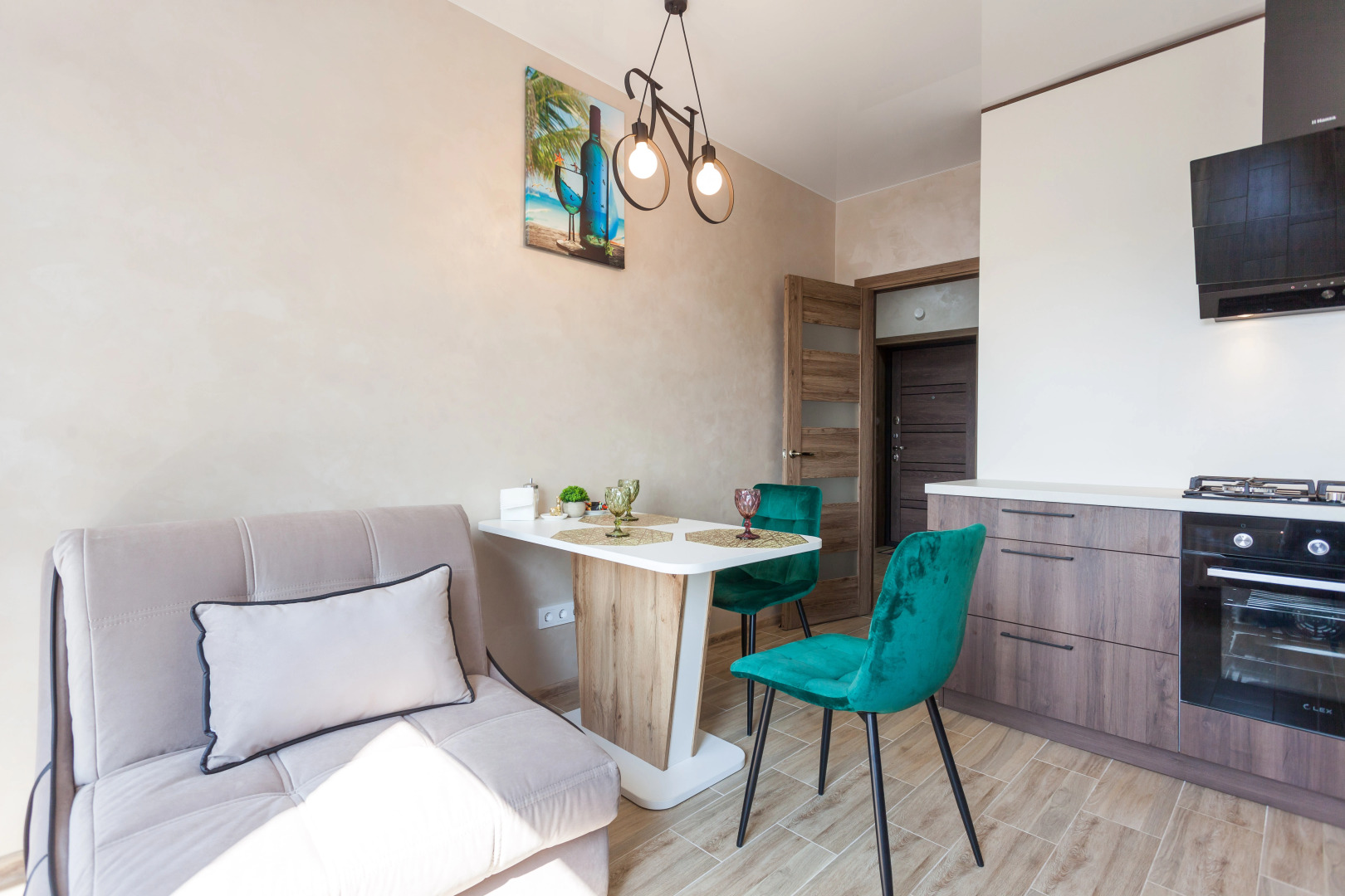 Апартаменты Панорамный Балкон Deluxe