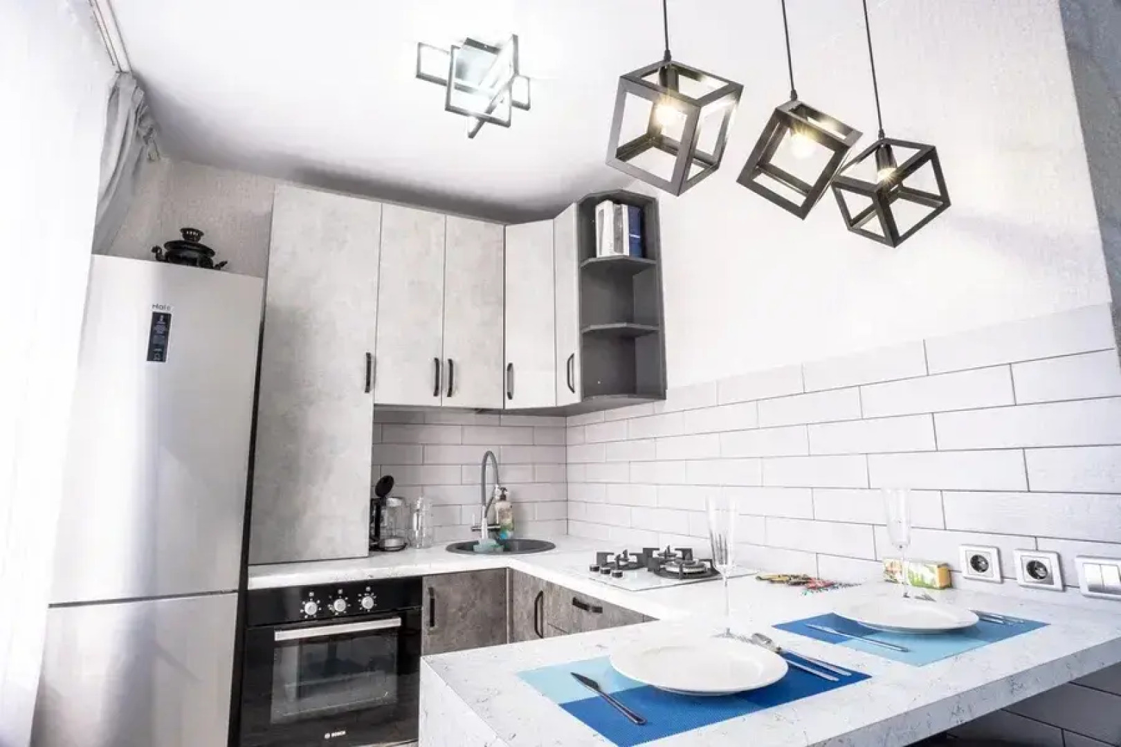 Апартаменты евродвушка со стильным ремонтом в самом центре города