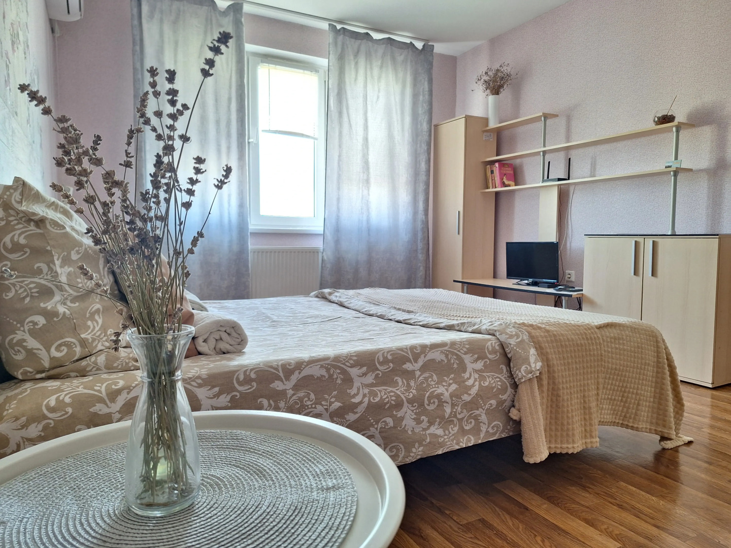 Квартира Уютные с видом на Кубань ГМР ул Гассия М4/Аэропорт/Оз молл