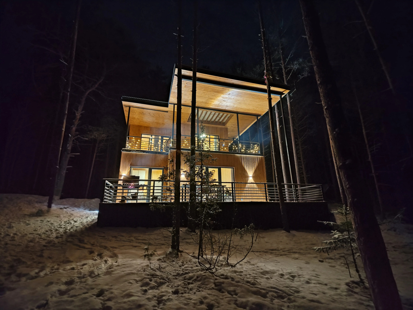 Частный дом Уютный красивый дом в лесу на озере Волго ( Селигер)