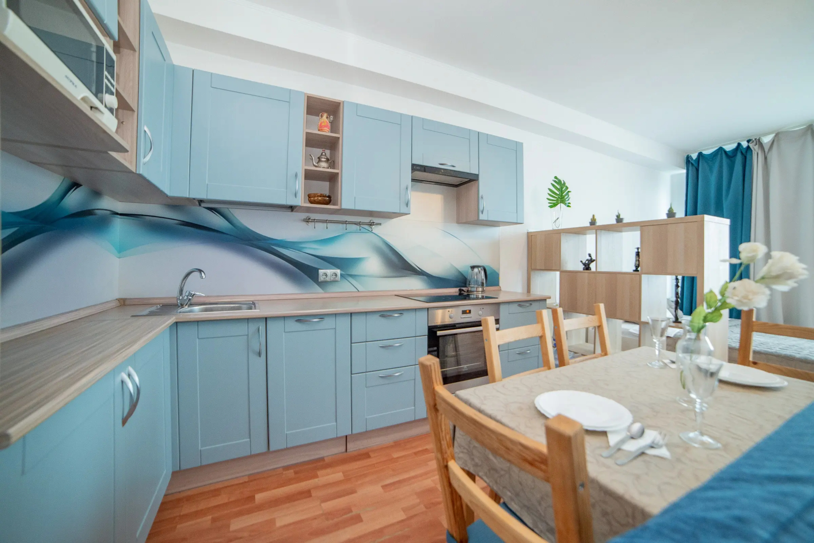 Квартира BeGuest возле м. Геологическая для 4х гостей