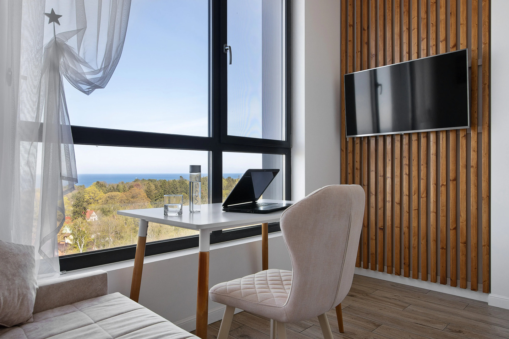 Апартаменты с видом на море на 10 этаже в комплексе Кристалл & Балтик-SPA