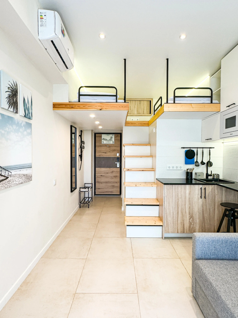 Квартира Студия Лагуна в ЖК Россиянка с Пляжем и Бассейном