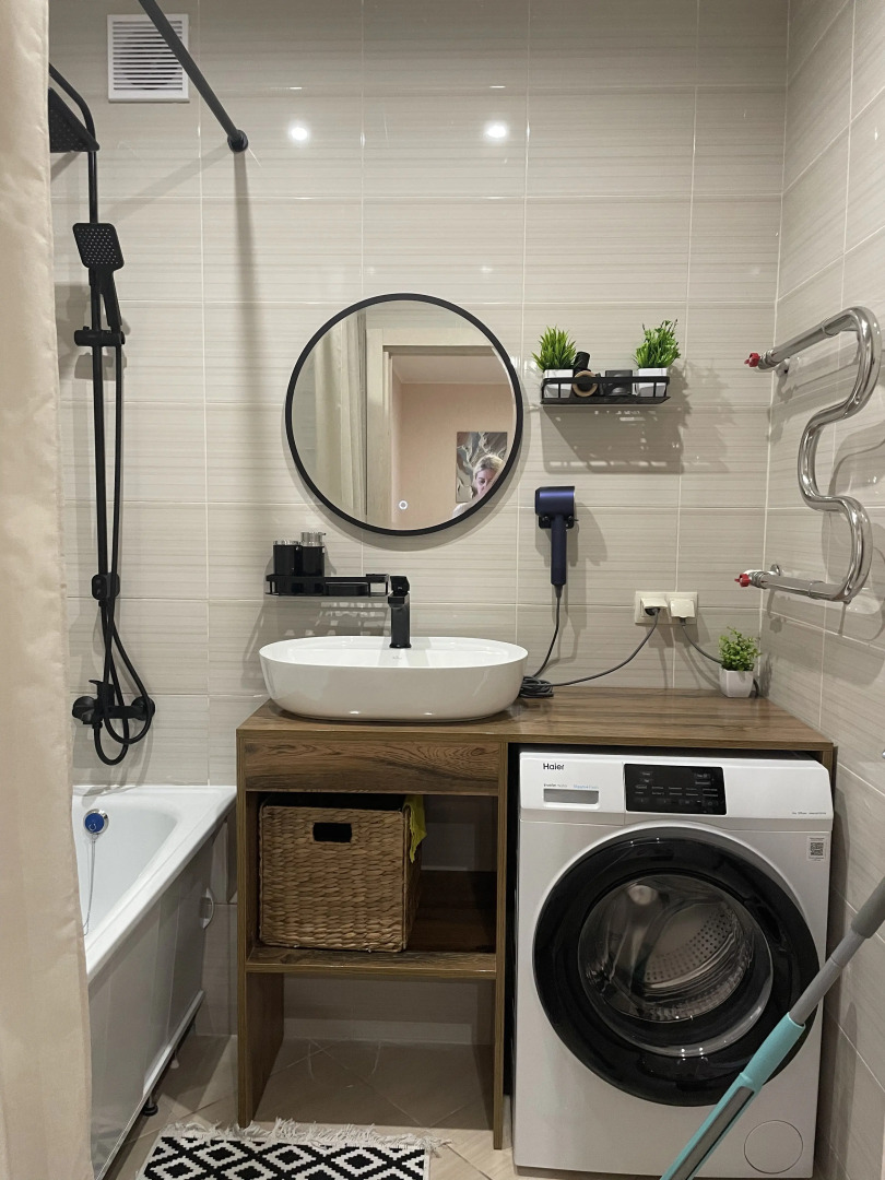 Квартира Современная видовая 1-комнатная квартира у реки в Завидово