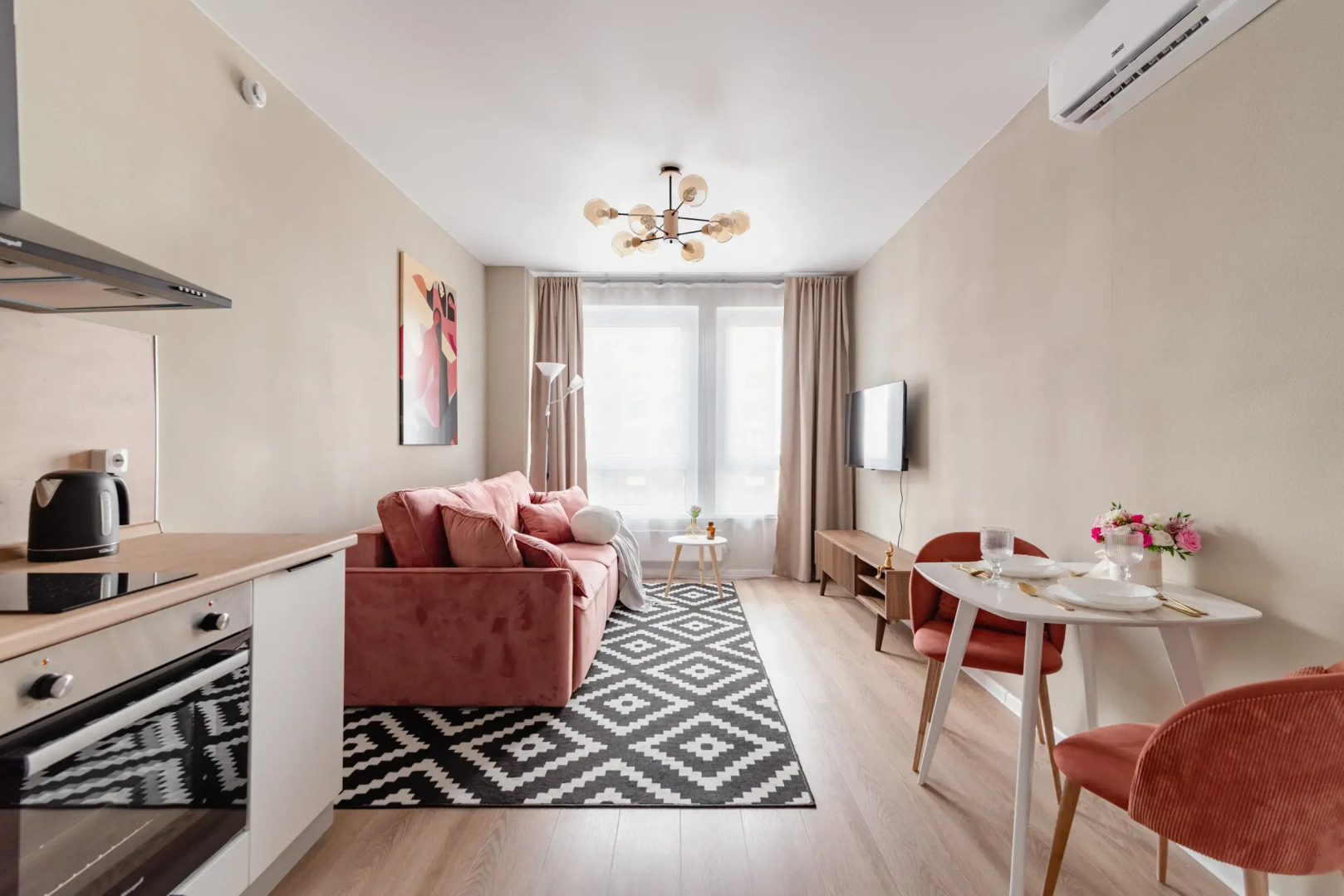 Квартира Дизайнерская Однокомнатная Квартира Метро Озерная