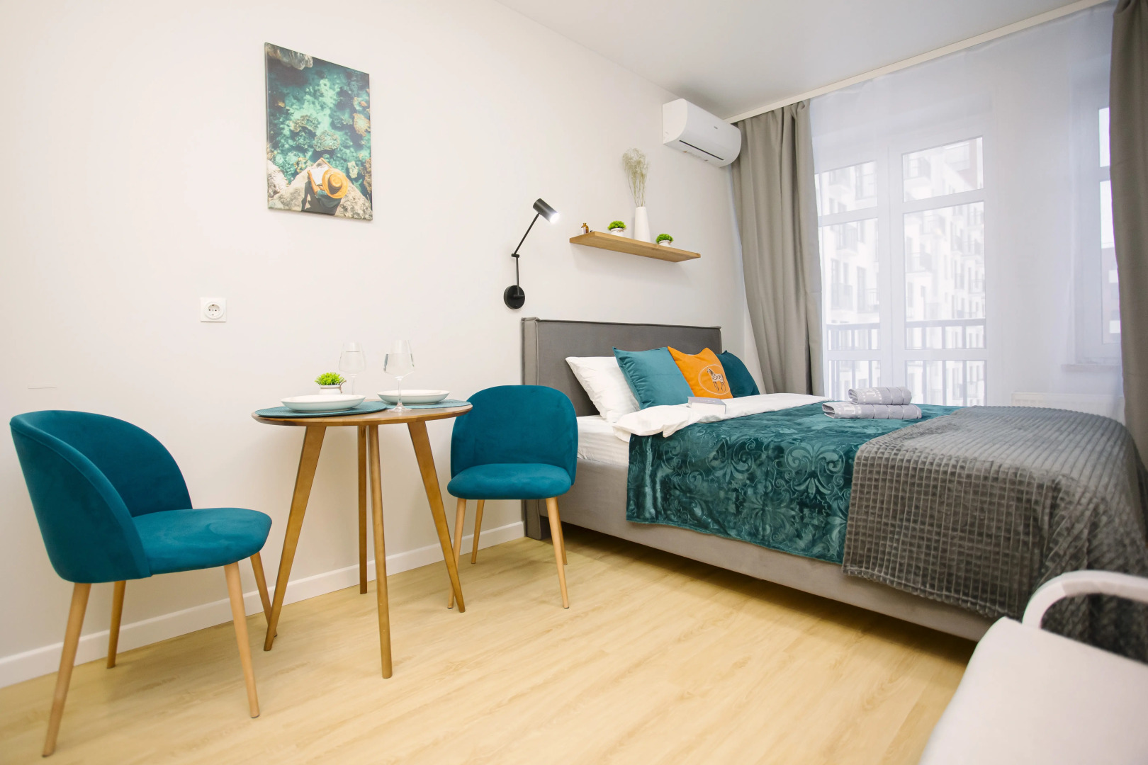 Апартаменты Сердце Ярославля Лазурь 1