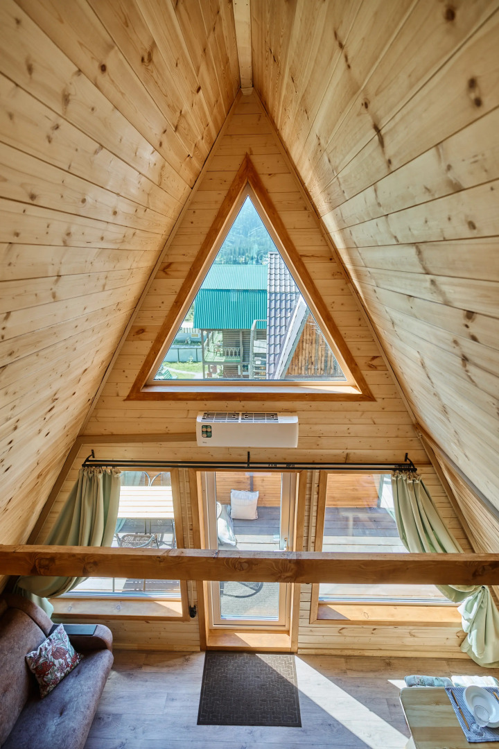 Гостевой дом Летний коттедж А-фрейм