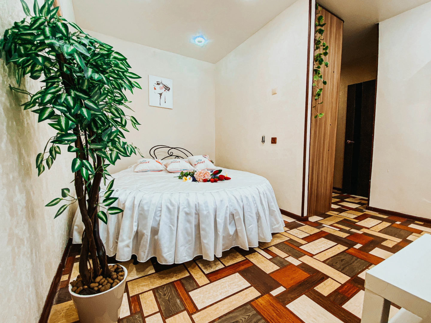 Апартаменты с круглой кроватью