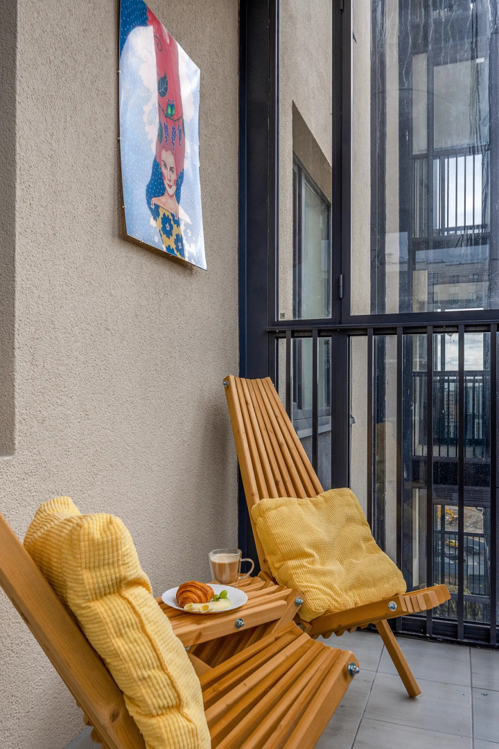 Апартаменты видовые с балконом